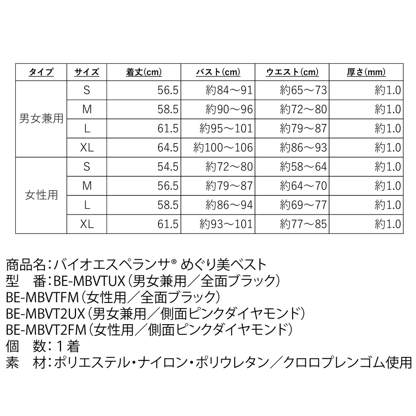 電磁波 カット 温活 ベスト 【バイオエスペランサ めぐり美ベスト】 山本化学工業 日本製